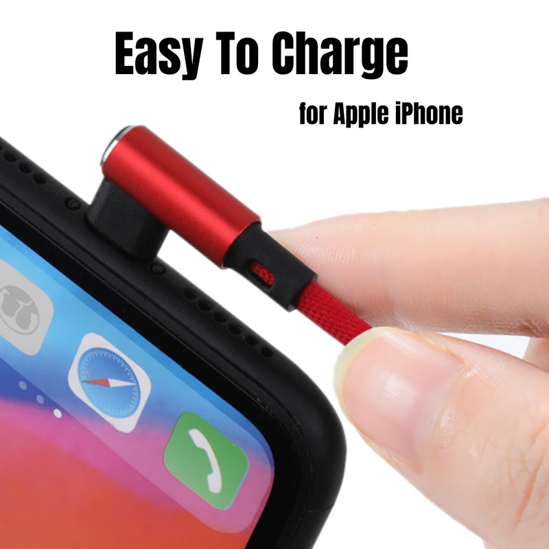 3Pack 90 Degree Elbow USB Charger Cable 10FT Fast Charging for iPhone 12 11 XR X gallery