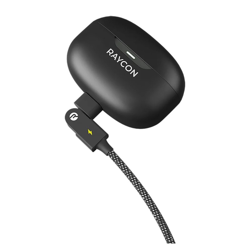 Raycon® Magic Spin 100Watt USB-C® to USB-C® Charge and Sync Cable 3.3 Ft.- Mint gallery