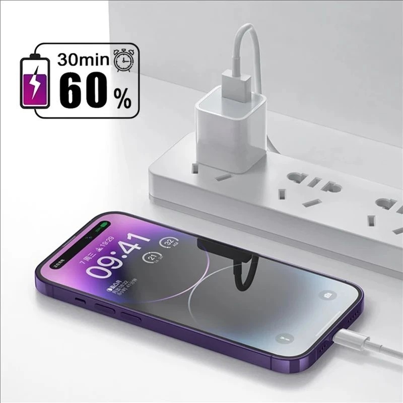 USB Fast Charger Cable Cord For iPhone 14 13 12 11 Pro Max X 8 7 6s lot gallery