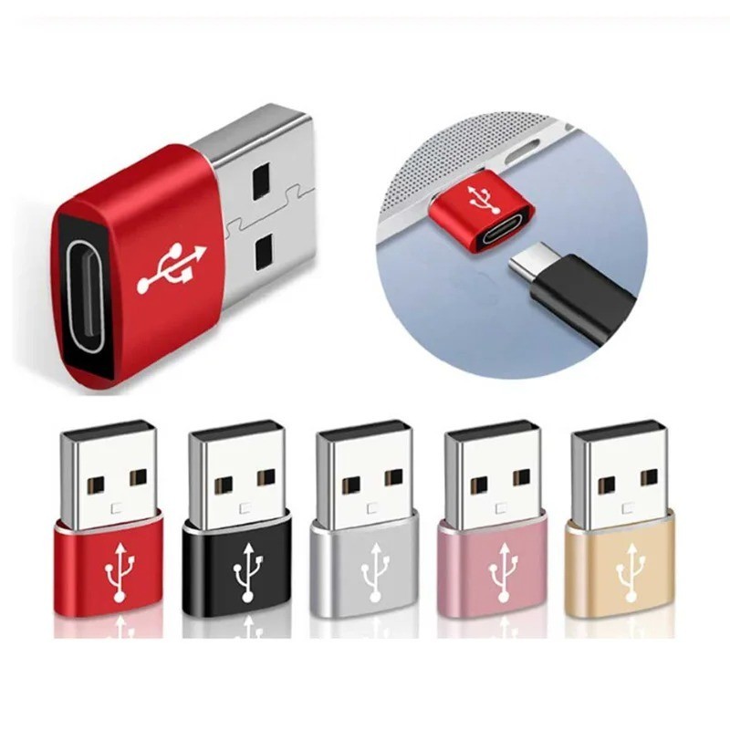 USB To Type C OTG Adapter USB USB-C Male To Micro USB Type-c Female Converter gallery