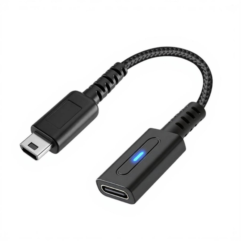 Flexible 10cm USB Type C Adapter Cable Bend Resistant Charging Cord gallery