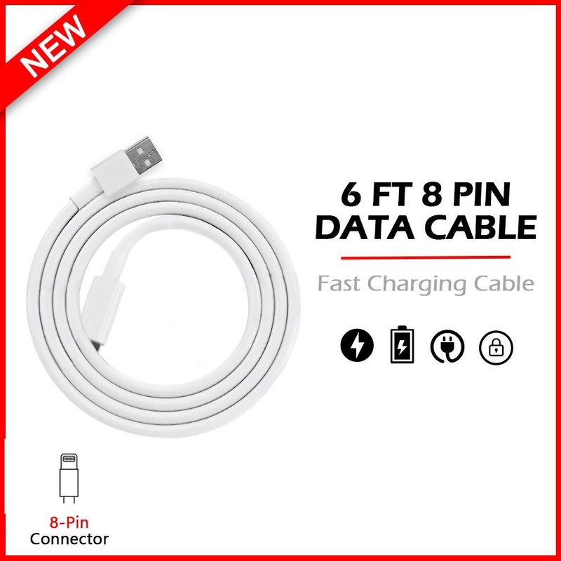 Fast Charger USB Cable 6FT 10FT Foot Long For iPhone 6 7 8 11 12 13 14 Pro Max