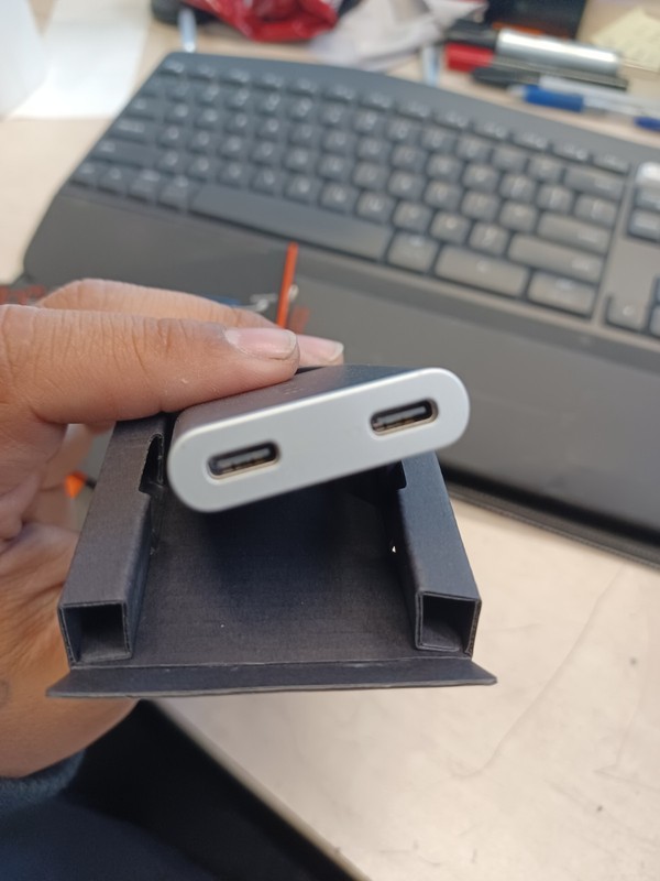 VITURE USB-C to Glasses and Charging Adapter, Charge Play, Switch, Black gallery