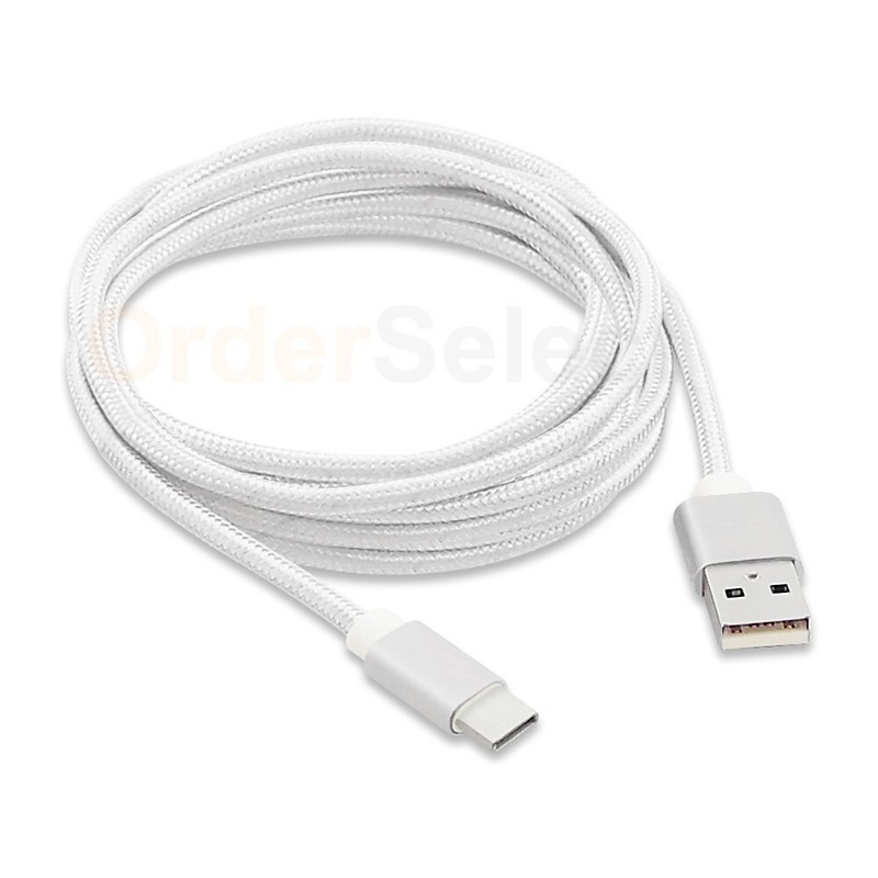 2X 10' USB Type-C Braided Charger Cable Cord for Samsung Galaxy S24/S24+/S24 FE gallery