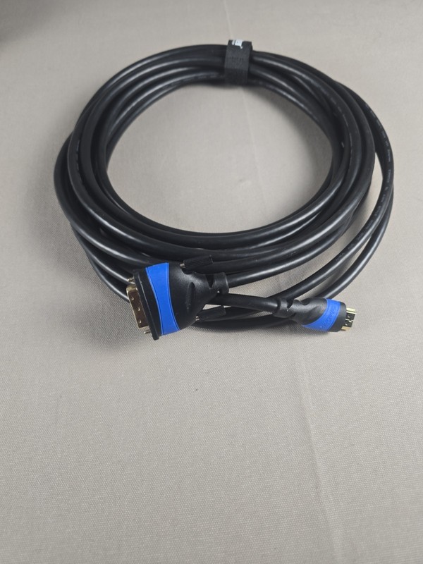 KabelDirekt 25ft HDMI to DVI-D Cable Bi-Directional 24 + 1 Pin Male Monitor Cord