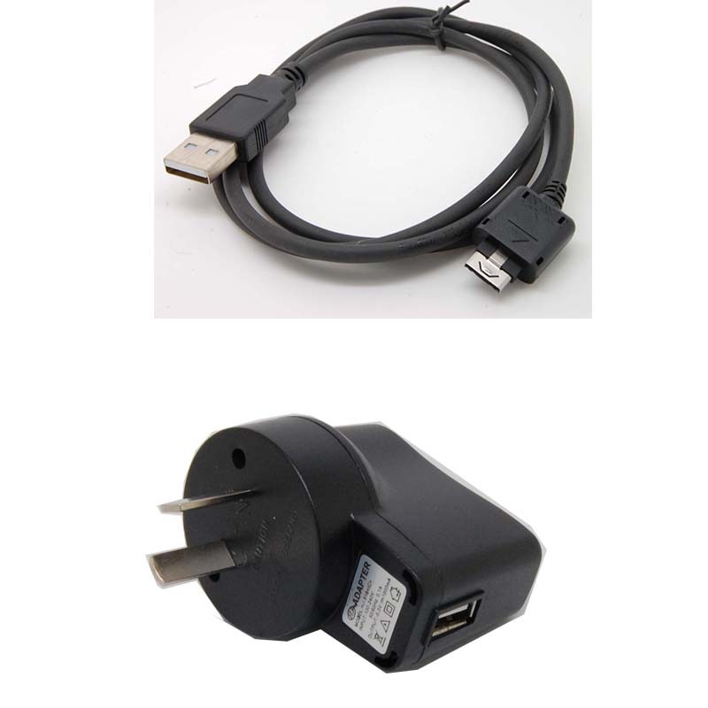 wall Charger&USB Cable for LG Venus LX150 LX160 LX260 umor LX570 Muziq VX5400 gallery