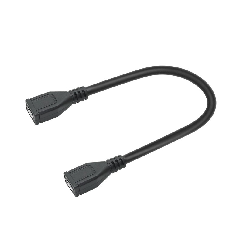2 PCS 9 Inch Short Micro USB Extension Cable Female To Female Charging Sync gallery