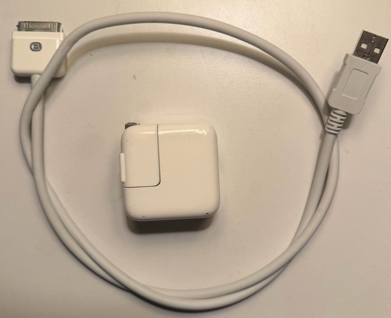 Bretford Apple 30 Pin to USB Replacement Cable with Genuine A1205 Adapter