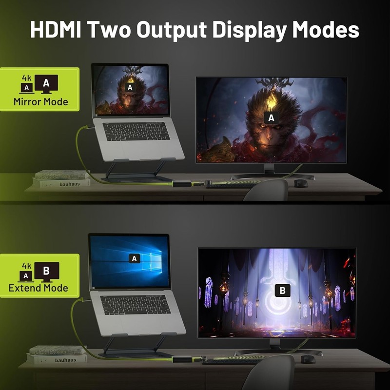 USB-C to HDMI Phone Adapter 4K 1080P HDTV for Android Samsung LG HTC Moto MacPro gallery