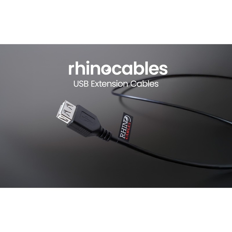 rhinocables USB 2.0 A-A Extension Cable | High-Speed Data Transfer (480mbps) ... gallery