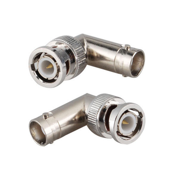 5pcs BNC Male to Female Elbow Right Angle Adapter 50ohm for Antenna Cable gallery