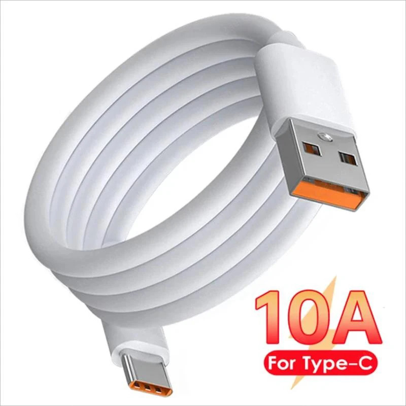 120W USB C Fast Charging Cable 10A for Huawei Samsung Xiaomi Honor gallery