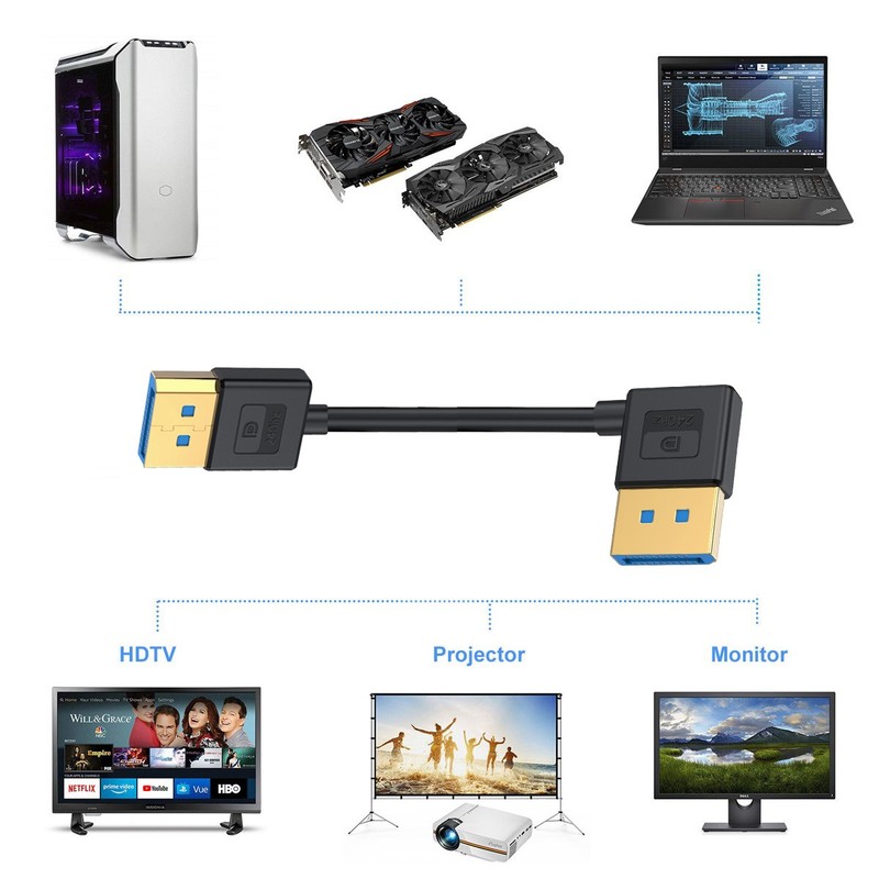 Chenyang DisplayPort 1.4 DP to DP 8K 60hz Cable UltraHD UHD 4K 144hz for Desktop gallery