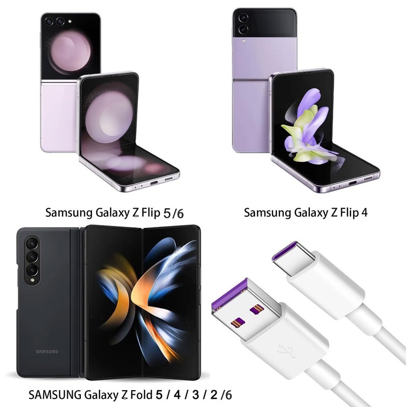 USB Type C Data Cable 5A Fast Charging USB-A to USB-C Charger Cord For Android gallery