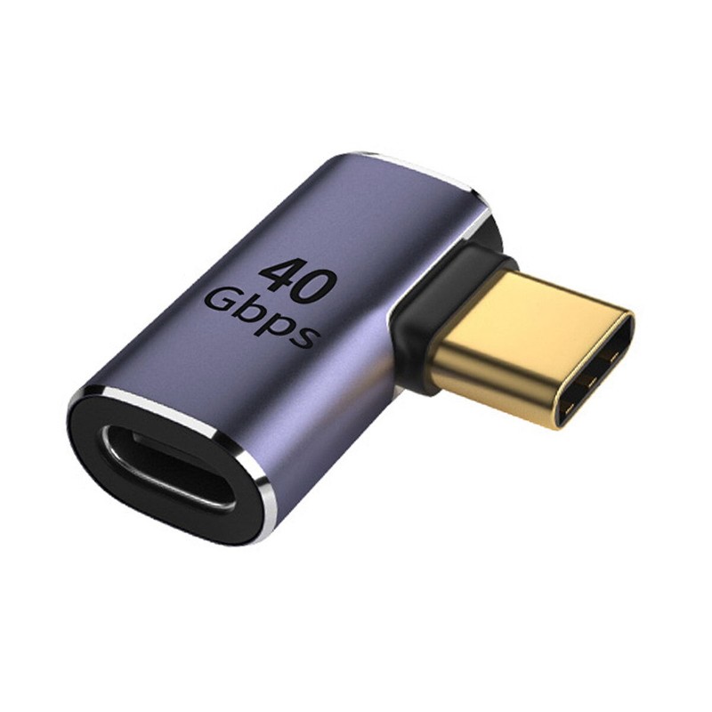 Cablecy 8K Video Adapter Extender for Laptop 40Gbps 100W Power Data USB4 Type C gallery
