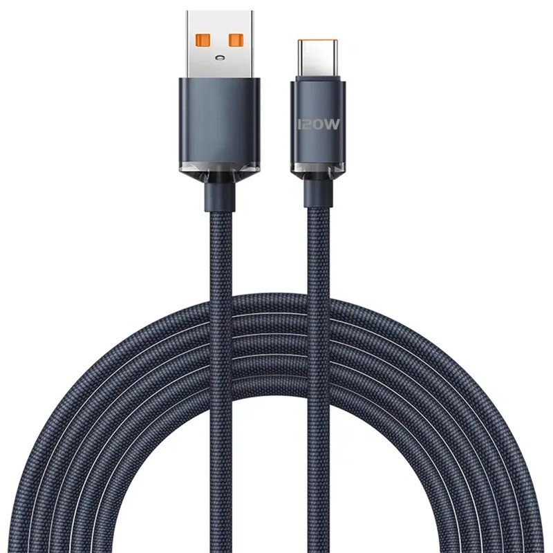 120W USB Type C to Type C Fast Charging Cable Quick Charger Cord for Samsung