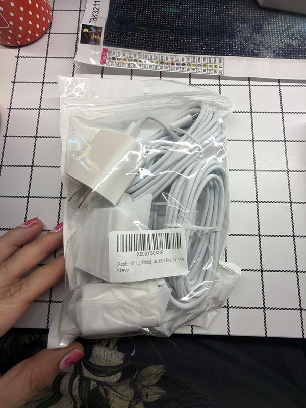 3 pack MFi Certified USB-C Power Adapter and Cable Set