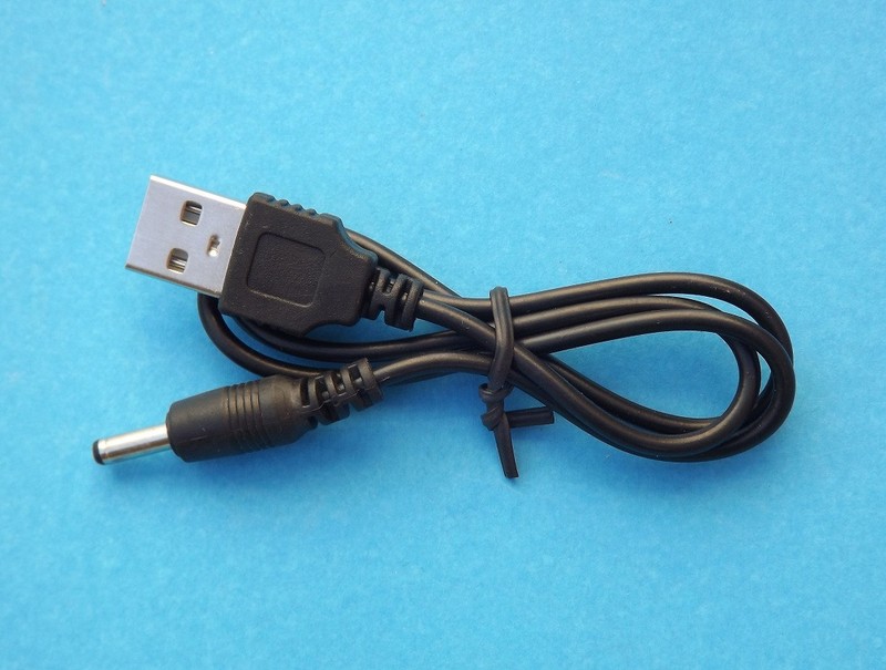 Original Zjmling USB A Male Port to 5.5mm / 2.5mm 5V DC Barrel Jack Power Cable