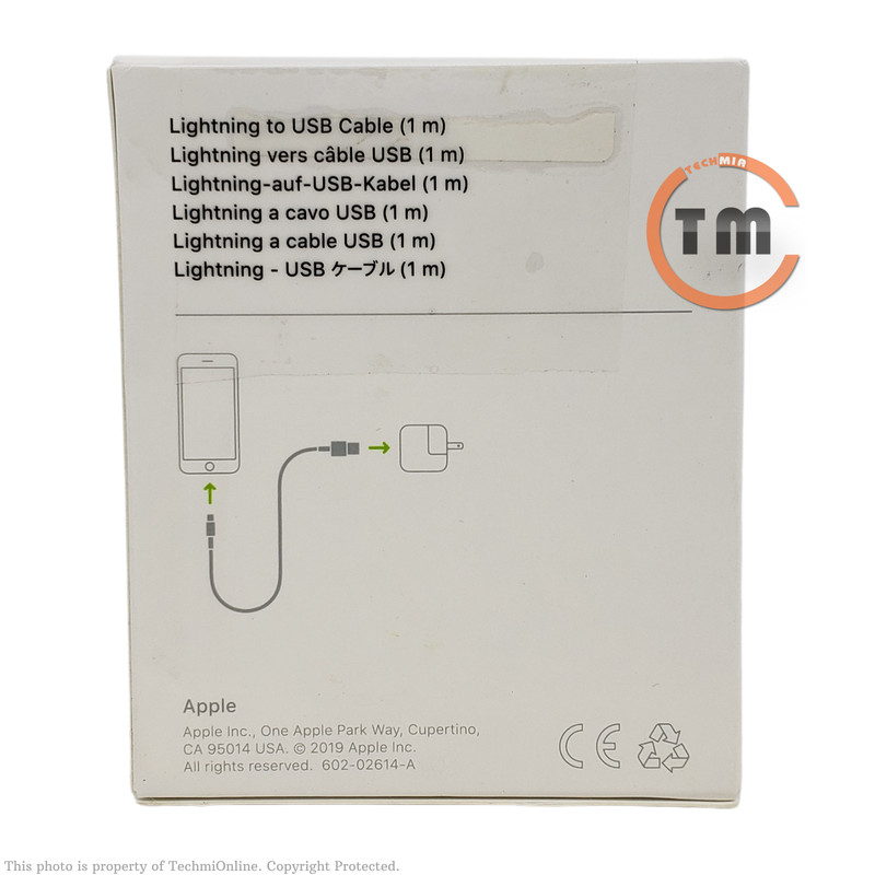 Apple 1M (3.3') USB Type-A to Lightning Charging Cable Genuine A1480 (MXLY2AM/A gallery