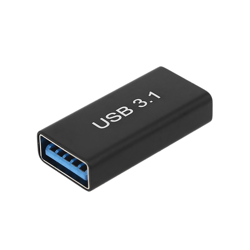 USB 3.0 Coupler Female to USB Type C Female Adapter Extender Converter
