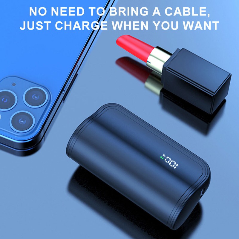 5000mAh Mini Portable Power Bank USB LCD External Battery Charger For Cell Phone gallery