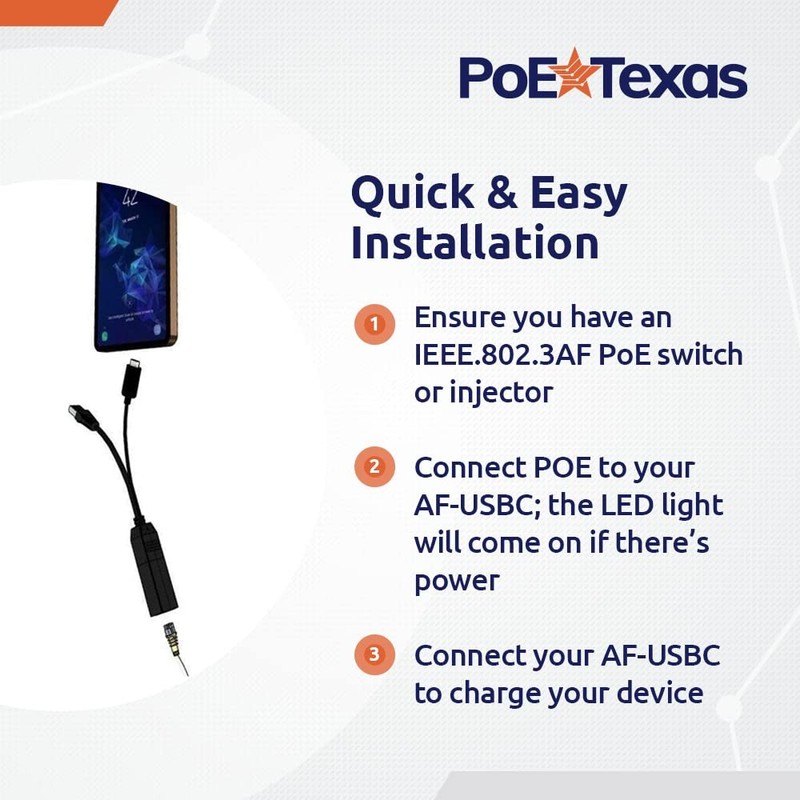 PoE Power for USB-Devices, Including Google WiFi & Raspberry Pi – for POS Sys... gallery