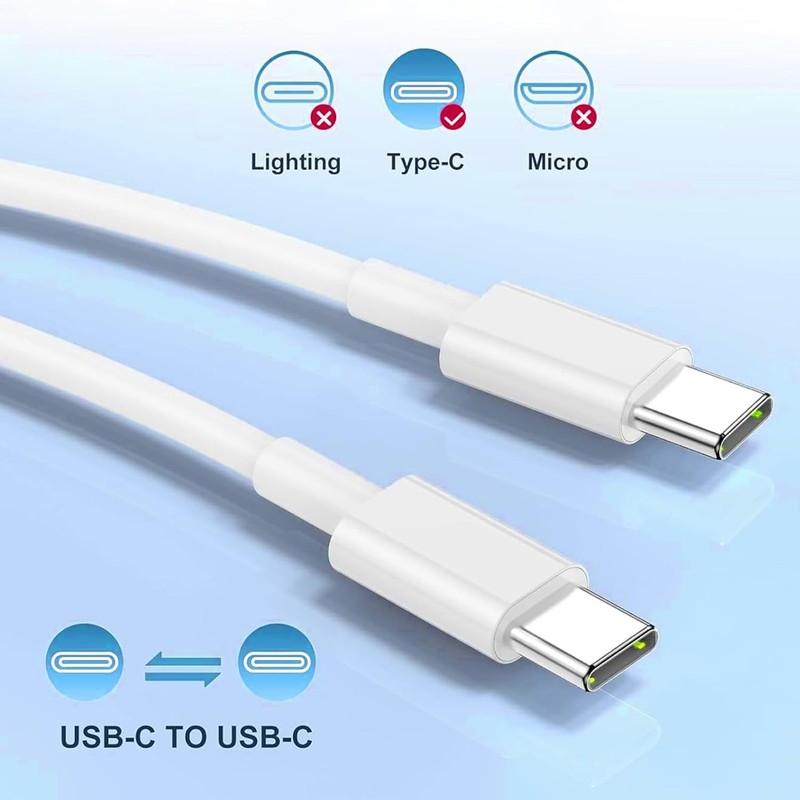 100W Type C to USB C Cable PD Super Fast Charger For iPhone Air 17 16 15 Pro Lot gallery