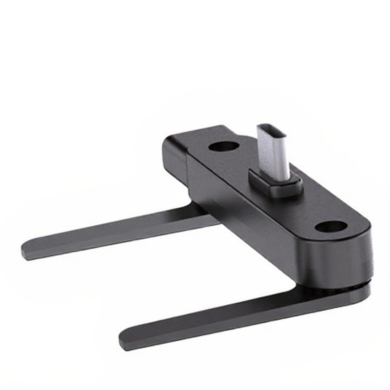 USB-C 240W Charging Adapter with Foldable Phone Stand 6.2 x 1.3 x 2.1 cm gallery