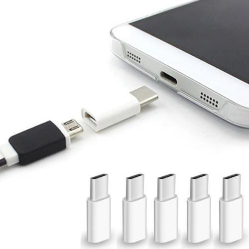 LOT 2/3/5/10 Micro USB to Type C Adapter Converter Micro-B to USB-C Connector gallery