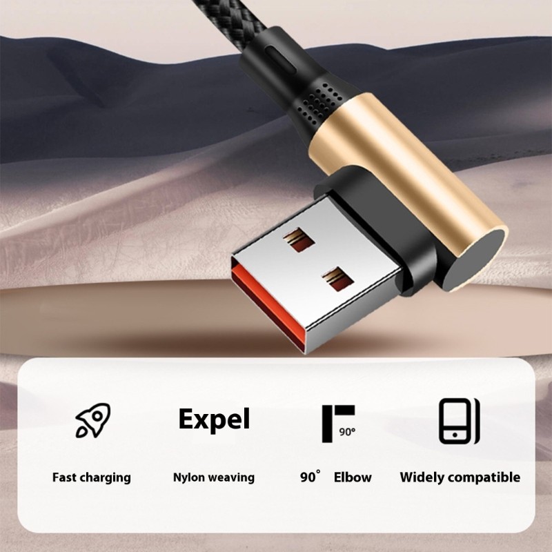High Strength Braided Type C Charging Cable Quick Charging Wide Compatibility gallery