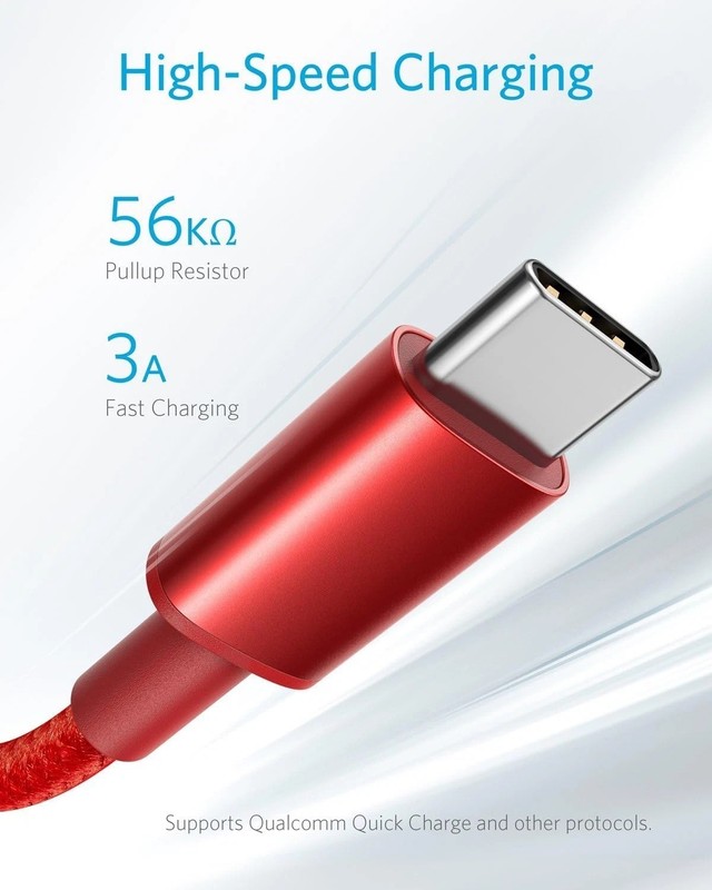Anker Cable [2 Pack, 6FT], USB a to USB C Cable for Iphone 17 Series,Samsung Gal gallery