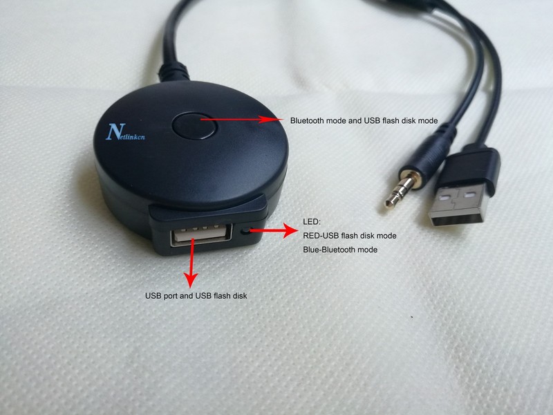 Bluetooth 5.0 USB Flash Drive Adapter Hyundai Kia iPhone iPad Android Car Audio gallery