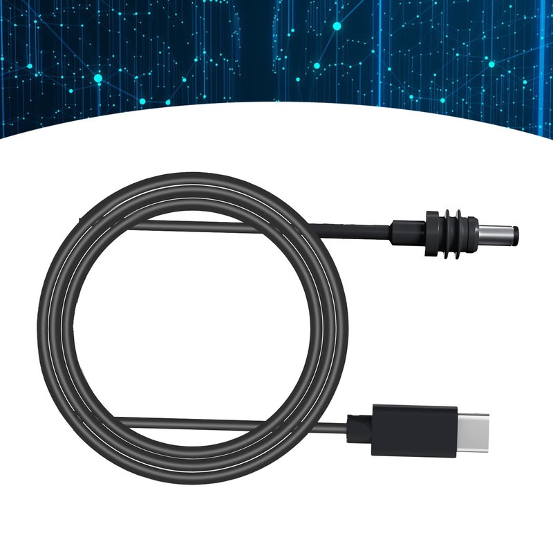 Rectangular Satellite DC Power Cable Replacement USB C To DC 100W 2m/6.5ft New gallery