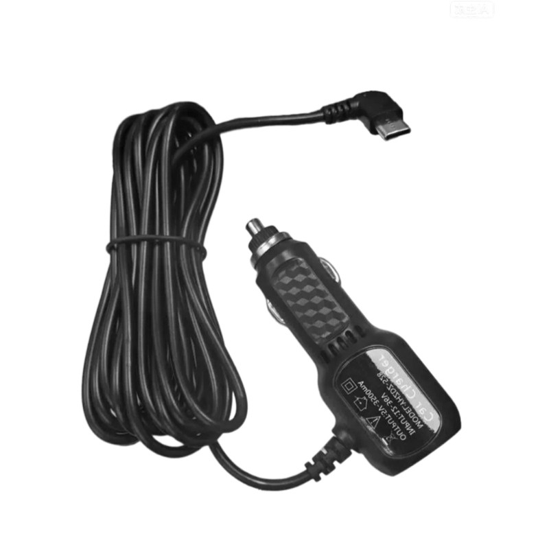 Car DVR Dashcam Chargers 3.5m Type C Cable Power Cord Supply 12-24V Universal