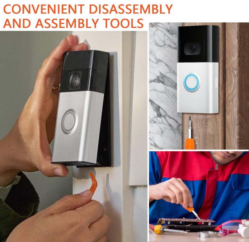 Charger Charging Cable for Ring Enabled Video Doorbell (Released in 2020) 2/3... gallery