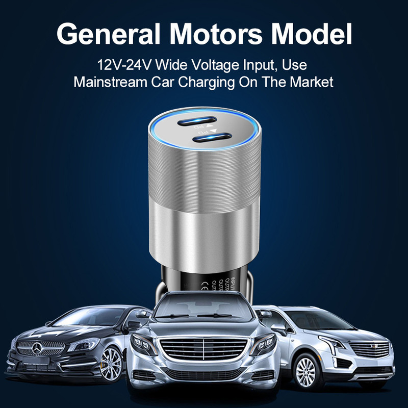 Lot PD USB-C Fast Charging Car Charger Adapter For iPhone6-17 Series Samsung LG gallery