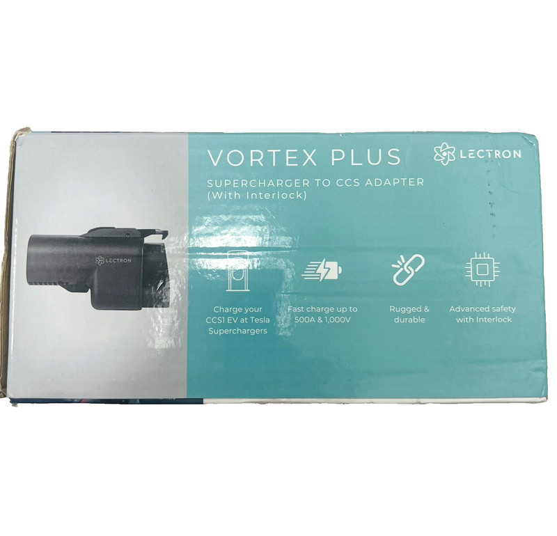 Lectron NACS to CCS Adapter Tesla Supercharger CCS1 EV Fast Charging 500A gallery