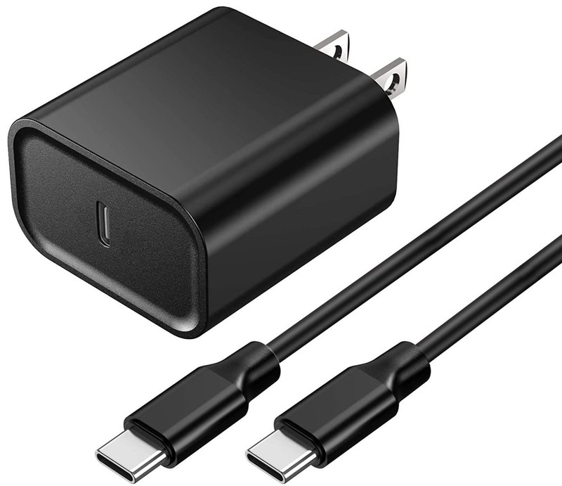 18W Fast-Cahrging USB-C Charger Fit for Samsung Galaxy-Tab A9+ Plus SM-X210 W…