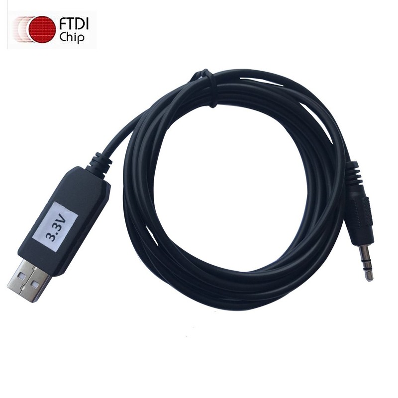 6 Ft USB TTL Serial Adapter Converter Cable 3.3v 3.5mm Stereo Jack Win Mac