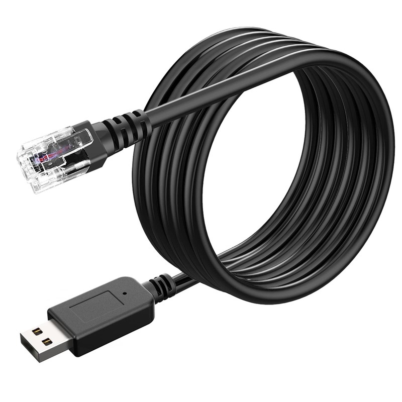 Radar Detector Cable, USB to RJ11 Plug Cable,Power Line of Radar Detector,for…