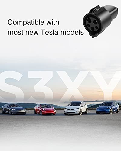 ITOTU TESLA ADAPTER J1772 TO TESLA CHARGING ADAPTER 110-250V AC - BLACK gallery