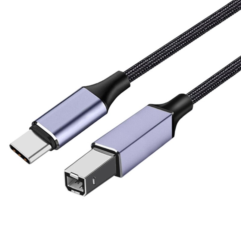 Phone Printer Cable Type C 2.0 to USB Scanner Cord High Speed Fast Data Transfer gallery