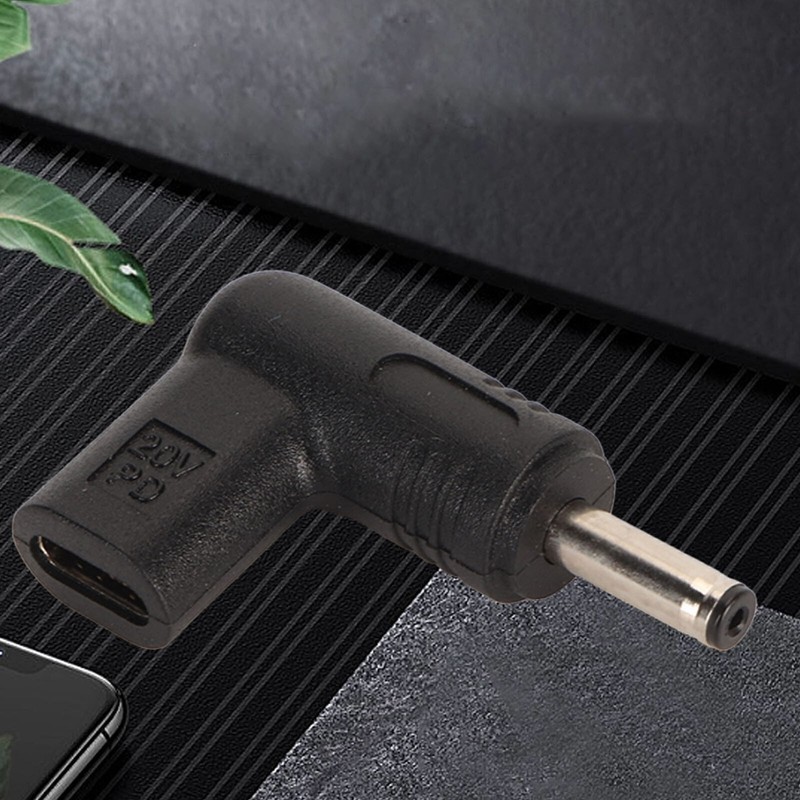 Type C Female to 4.0x1.35mm DC Adapter Professional Efficient 100W PD USB C gallery