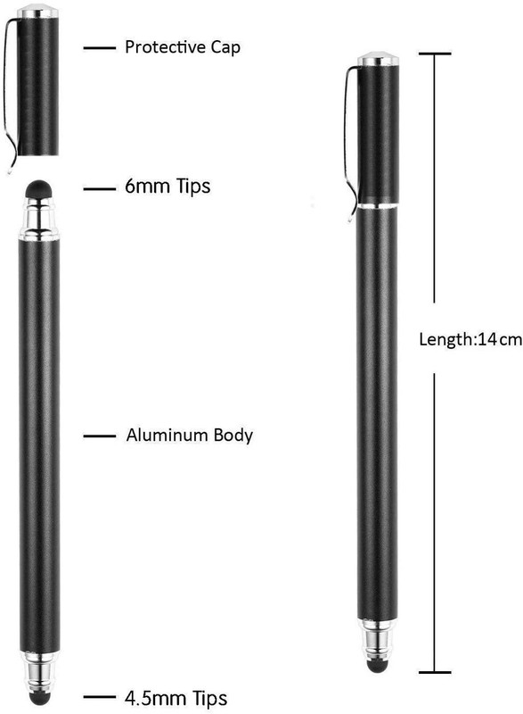 For Samsung Galaxy Tab A7/A8/A9/PLUS Touch Screen Pen Stylus Fiber Tip Aluminum gallery