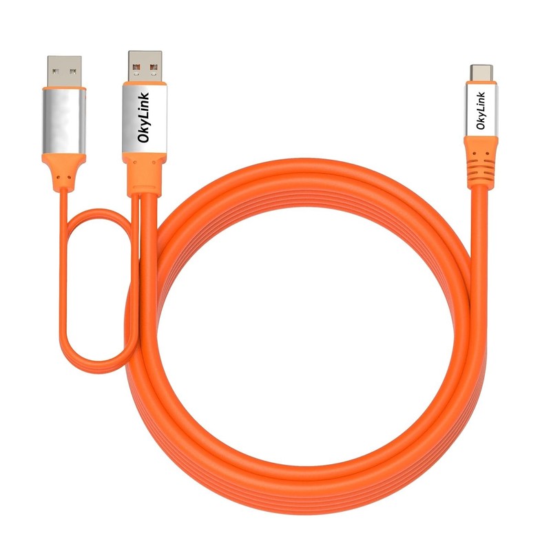High-Speed 15ft USB 3.2 Gen 2 Type A to Type C Male Cable gallery