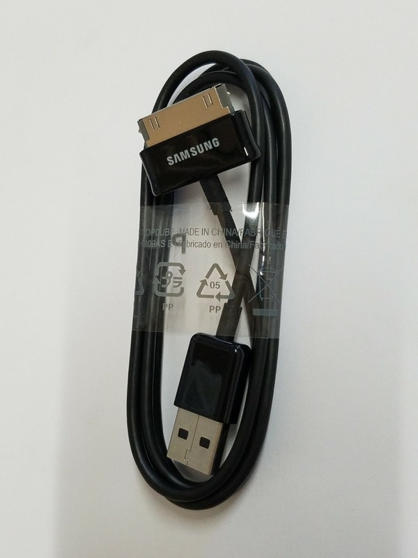 Square Samsung USB Charging Data Cable for Galaxy Tab 2 ECC1DP0UBEG