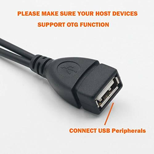 2-in-1 Micro USB to USB Adapter OTG Cable + Power Cable for Fire Stick And PS4 gallery