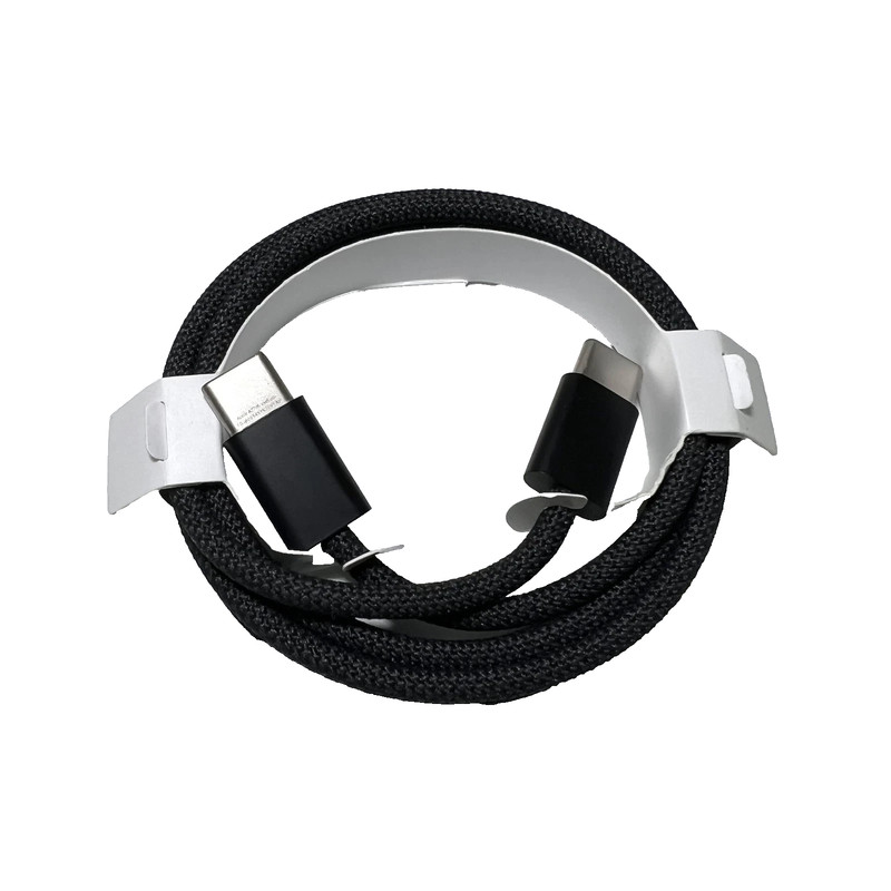 Apple Genuine USB-C 60W Charge Cable 1m Woven A2795 MQKJ3AM/A - Rare Black