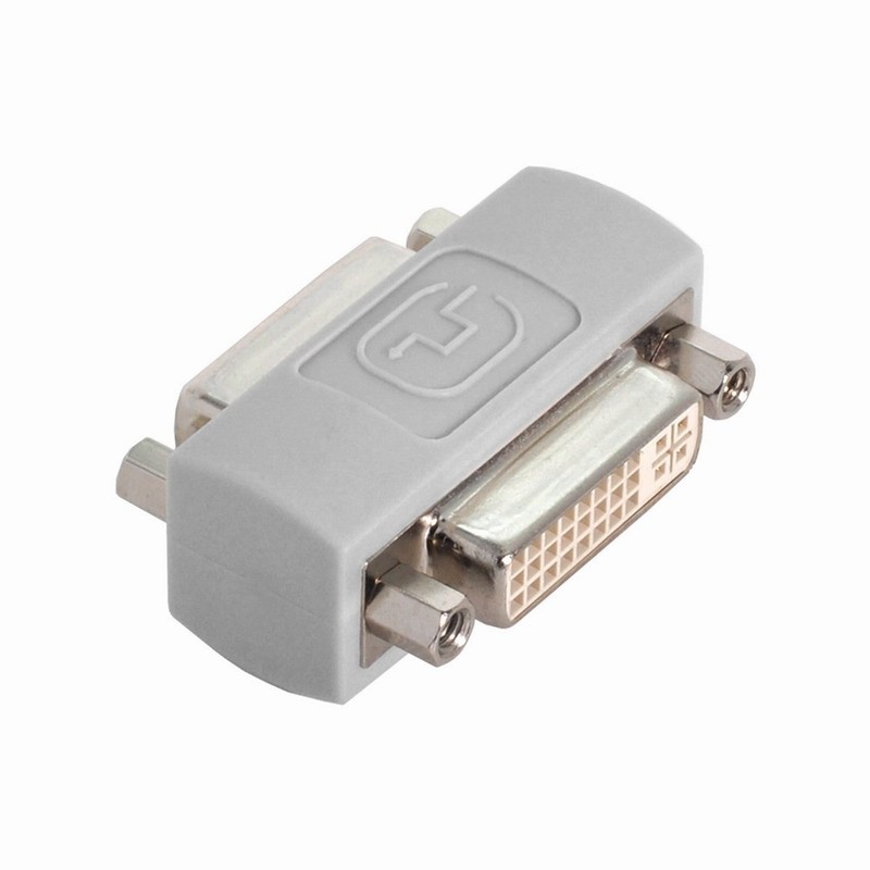 Cablecc DVI 24+1 Female to DVI 24+1 Female Straight Extender Coupler Adapter