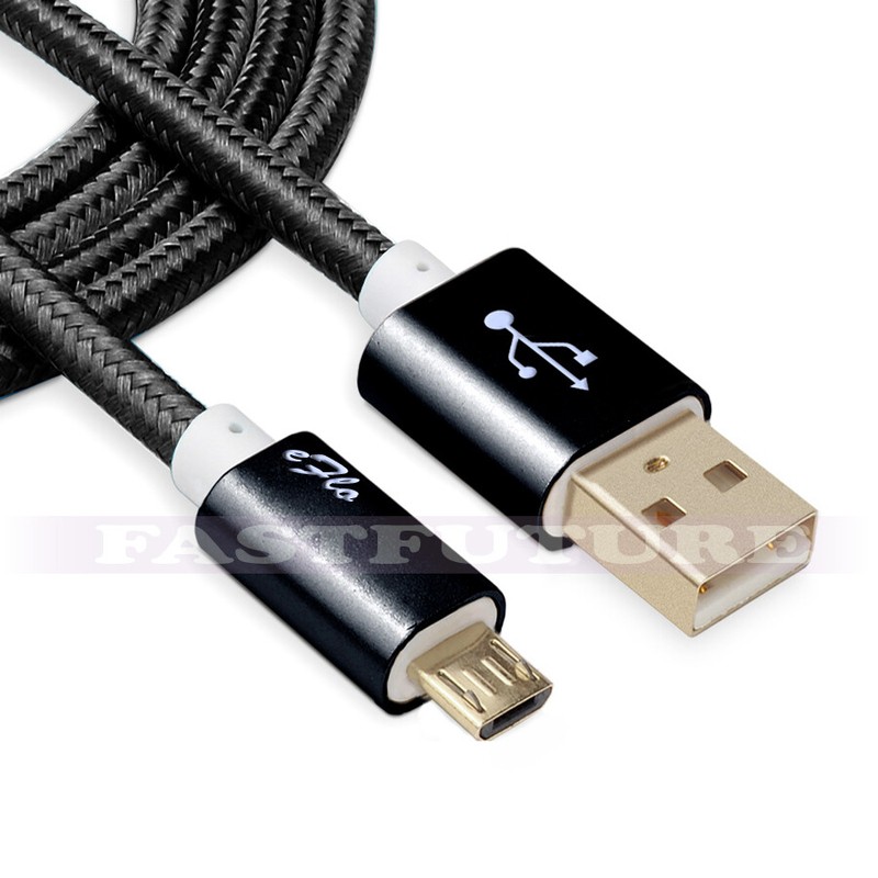 LOT of 50 - (Micro USB to USB-A) Cable usb data sync cable cord 1",3", 6",10" gallery